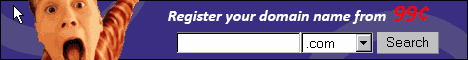 Discount Domain Names From $0.99